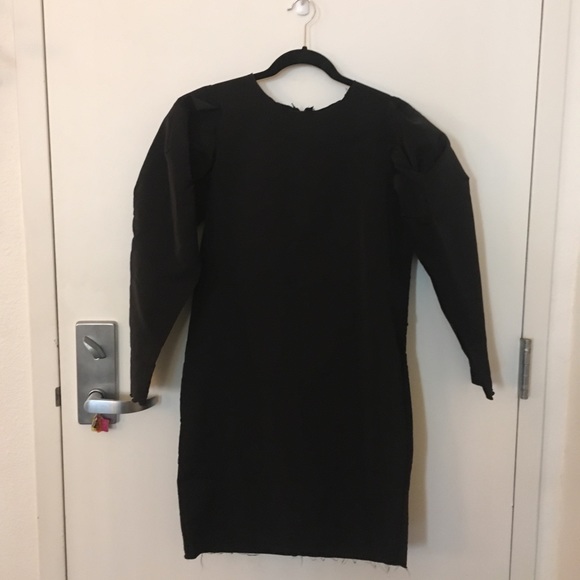 lanvin h&m black dress BRIE Dress in Black Bale